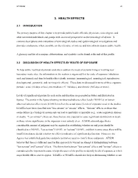 Toxicological Profile for Styrene