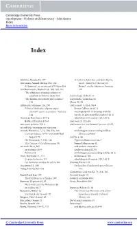Violence and Democracy - John Keane Index More Information