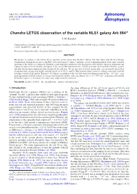 Chandra LETGS Observation of the Variable NLS1 Galaxy Ark 564⋆