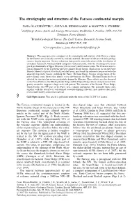 The Stratigraphy and Structure of the Faroese Continental Margin