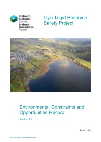 Environmental Constraints and Opportunities Record