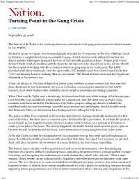 Print: Turning Point in The