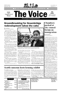 Groundbreaking for Greenbridge Redevelopment Takes the Cake