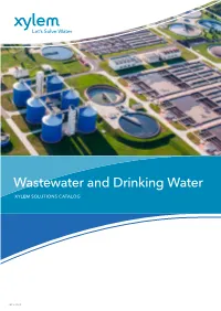 2019 Xylem Analytics Wastewater and Drinking Water Catalog