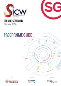 SICW 2020 Opening Ceremony Programme Guide