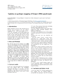 Updates on Geologic Mapping of Kuiper (H06) Quadrangle