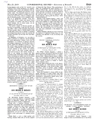 CONGRESSIONAL RECORD— Extensions Of