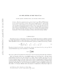 ON the GENESIS of BBP FORMULAS 3 Where R0 and R1 Are Rational Numbers