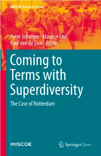 Peter Scholten · Maurice Crul Paul Van De Laar Editors the Case Of