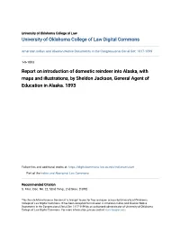 Report on Introduction of Domestic Reindeer Into Alaska, with Maps and Illustrations, by Sheldon Jackson, General Agent of Education in Alaska