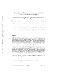Detecting the Yarkovsky Effect Among Near-Earth Asteroids From