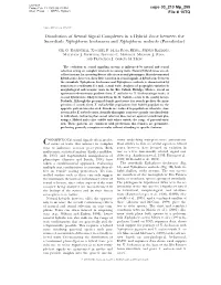 Dissolution of Sexual Signal Complexes in a Hybrid Zone Between the Swordtails Xiphophorus Birchmanni and Xiphophorus Malinche (Poeciliidae)