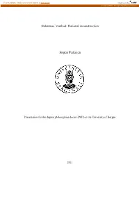 Introduction Is the Relationship Between Philosophy and Empirical Science