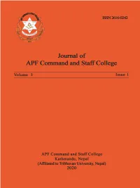 Jounal of APFCSC VOL3 Issue1