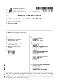 Method for Purifying Hexamethyldisiloxane