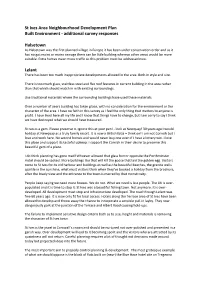 Additional Survey Responses Halsetown Lelant