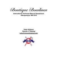 Bowline Tests
