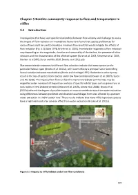 Chapter 5 Benthic Community Response to Flow and Temperature in Riffles