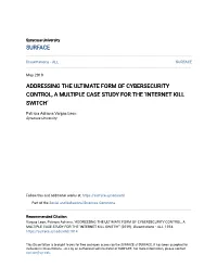 Internet Kill Switch’