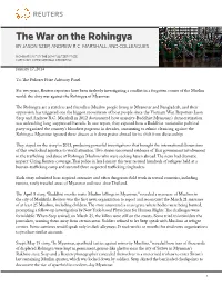 The War on the Rohingya by JASON SZEP, ANDREW R.C