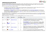 Ammonium Nitrate Disaster Timeline
