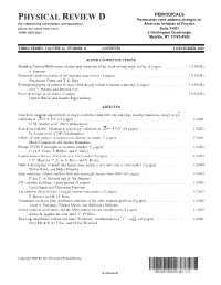 Table of Contents (Online)