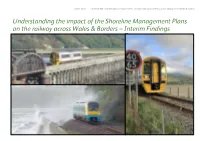 Understanding the Impact of the Shoreline Management Plans on the Railway Across Wales & Borders