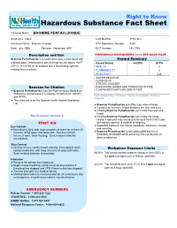 Website ( Or in Your Facility’S RTK Other Effects Central File Or Hazard Communication Standard File