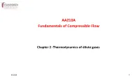 AA210A Fundamentals of Compressible Flow