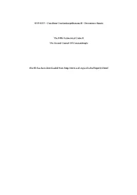 Concilium Constantinopolitanum II – Documenta Omnia