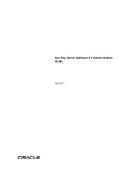 Sun Ray Server Software 4.2 Administration Guide