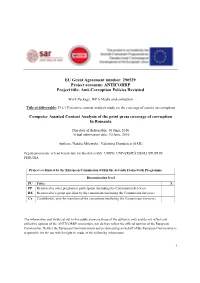 Anti-Corruption Policies Revisited Computer Assiste