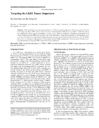 Targeting the LKB1 Tumor Suppressor