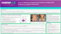 A Case of Waterhouse-Friderichsen Syndrome in a Patient with Streptococcus Pyogenes Bacteremia