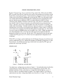 Diode Transistor Logic