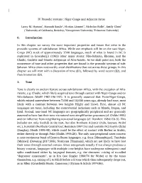 Prosodic Systems : Niger-Congo and Adjacent Areas
