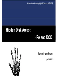HPA D DCO HPA And