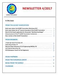 Newsletter 4/2017