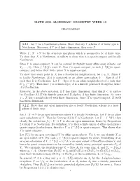 Scheme X of Finite Type Is Noetherian