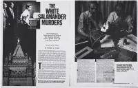 White Mander Murders