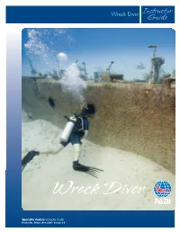 Wreck Diver Specialty Course Instructor Guide