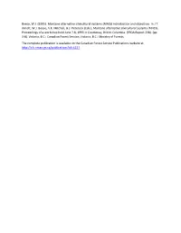 MASS) Introduction and Objectives