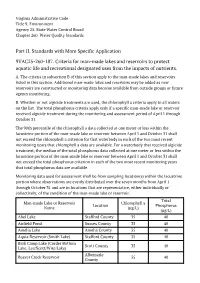Part II. Standards with More Specific Application 9VAC25-260-187