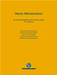 Waste Minimisation