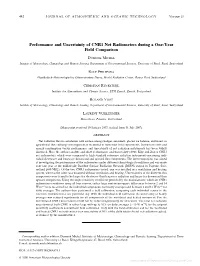 Performance and Uncertainty of CNR1 Net Radiometers During a One-Year Field Comparison