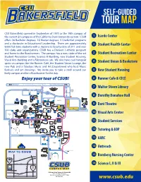 SELF-GUIDED TOUR Map