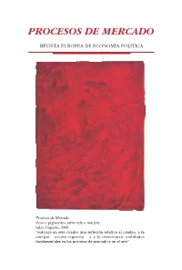 Procesos De Mercado