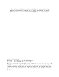 This Document Includes Text Contributed by Nikos Mavrogiannopoulos, Simon Josefsson, Daiki Ueno, Carolin Latze, Alfredo Pironti, Ted Zlatanov and Andrew Mcdonald