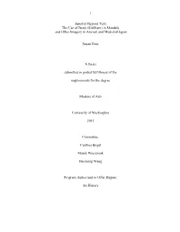 1 Sanskrit Beyond Text: the Use of Bonji (Siddham) in Mandala And