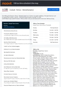 10B Bus Time Schedule & Line Route